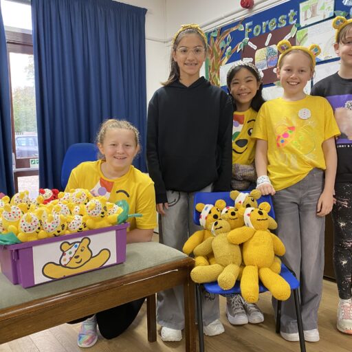 St Mary's Lower School Charity Committee at Children in Need 2024