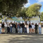 Pupils celebrating excellent GCSE results for 2025 at St Mary's all-girls' school in Colchester