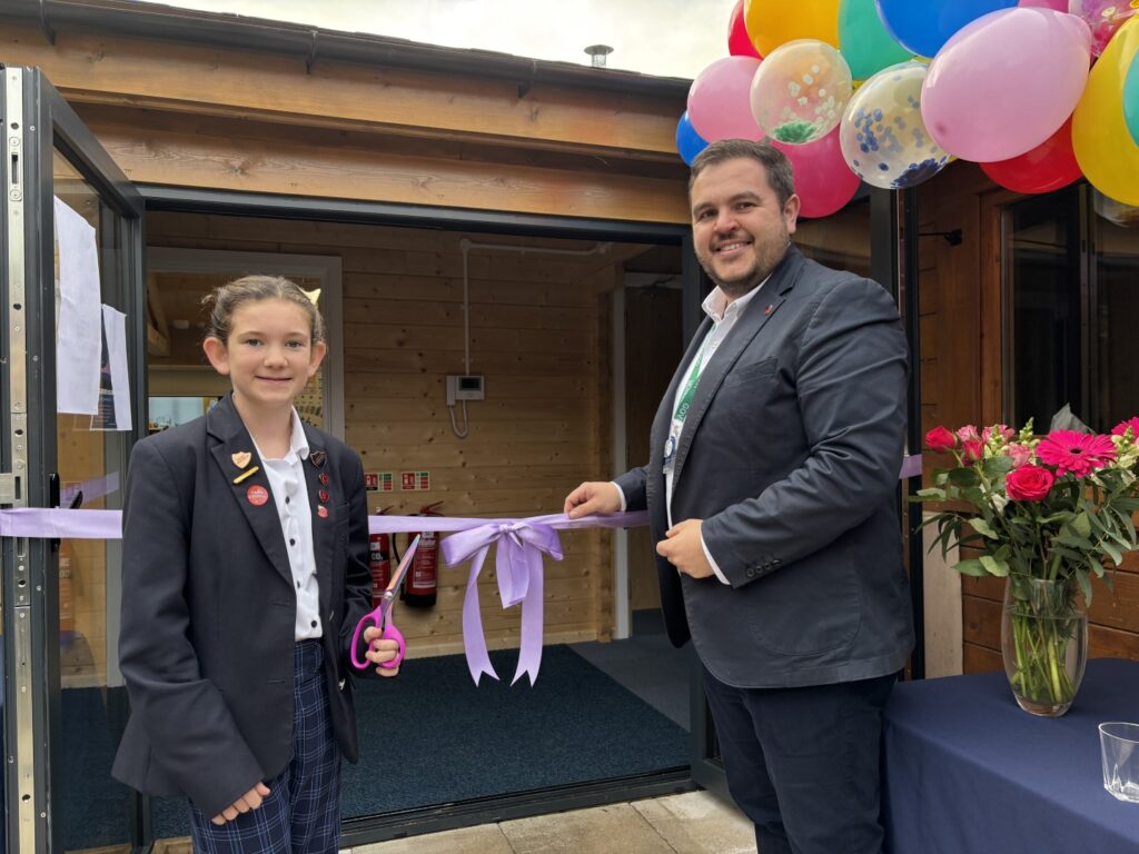 St Mary's Kindergarten in Colchester extension official opening event