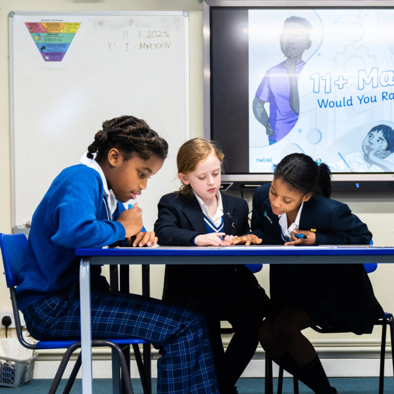 11+ club at St Mary's Lower School